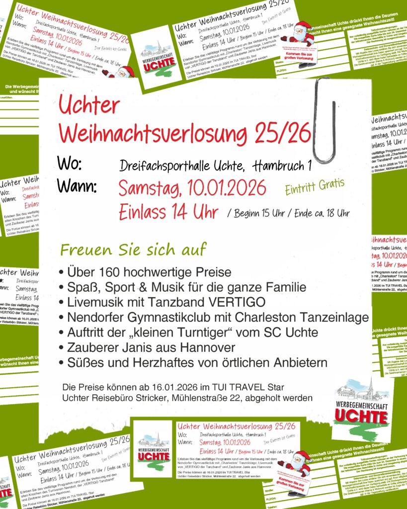Uchter Weihnachtsverlosung